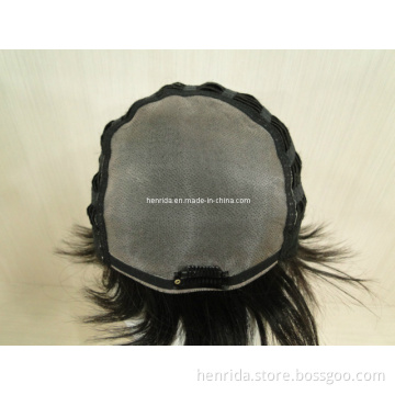 Mono Top Wig, Half Hand Tied Wig